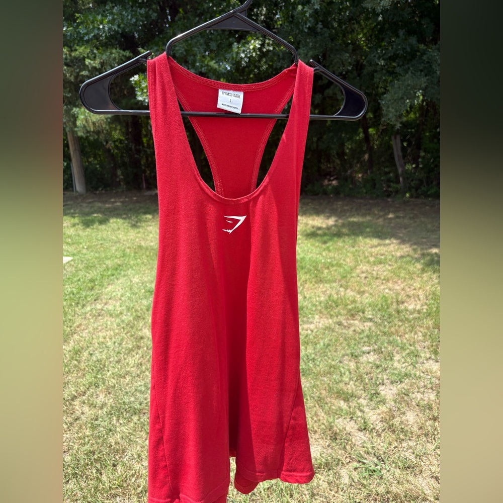 Gymshark Vibrant Red Men's Tank Top